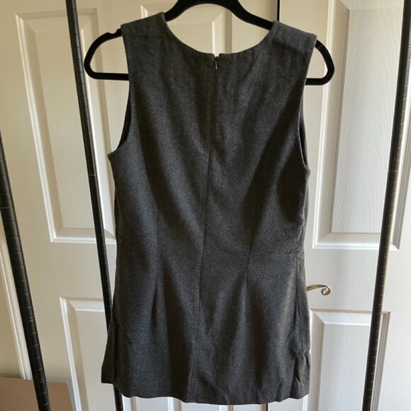 French Connection Wool Mini Dress Smock Size 10 - Picture 5 of 7